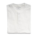 Henley Shirt Short Sleeve - White