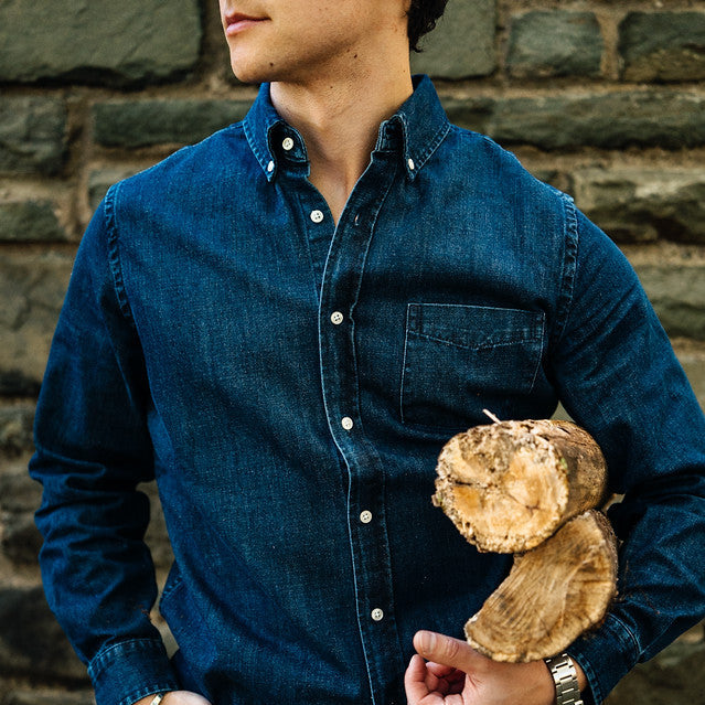 Denim Shirts - Dark Wash