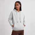 Double-layer Cotton Hooded Sweatshirt 300g Women's Loose Fit Casual Long Sleeve Autumn Wear