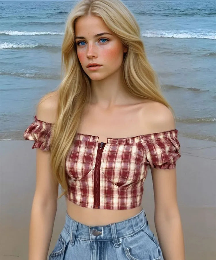 Casual Polyester Backless Crop Top Tank with Stylish Design